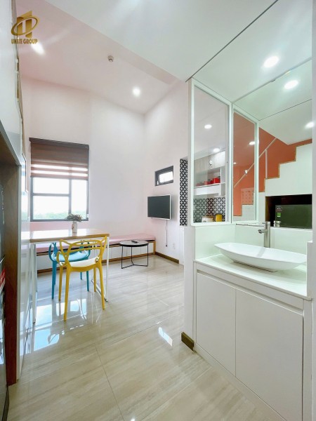 KHAI TRƯƠNG DUPLEX FULL NT GẦN UFM, TDTU, RMIT, NTTU,UEH - GẦN LOTTEMART, CRESENTMALL, Q1, Q4