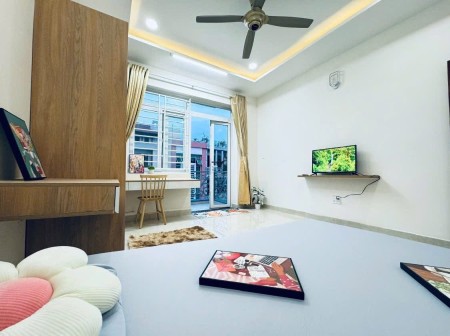 CHO THUÊ CĂN HỘ 1 PHÒNG NGỦ TÁCH BẾP, FULL NỘI THẤT, NGAY ETOWN CỘNG HOÀ.