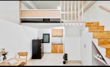 Phòng có Gác 40m2 FULL NT MỚI 100% Nguyễn Gia Trí, gần ĐH HUTECH-NGOẠI THƯƠNG-GTVT tiện đi Q1,2