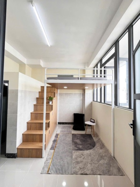 Phòng Có gác Không giới hạn người ở 35m2 Ban Công Full NT Mới 100% gần ĐH Hutech, GTVT, Ngoại Thương