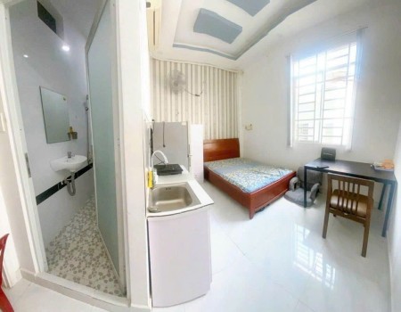 PHÒNG CỬA SỔ FULL NỘI THẤT Y HÌNH 30M2 DƯƠNG BÁ TRẠC,Q8