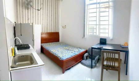 PHÒNG CỬA SỔ FULL NỘI THẤT Y HÌNH 30M2 DƯƠNG BÁ TRẠC,Q8
