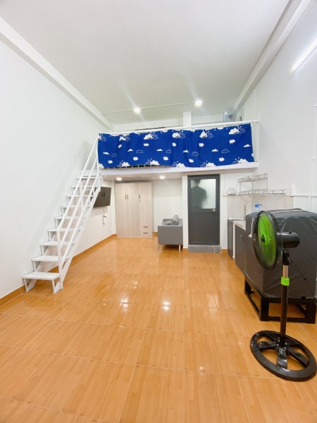 Phòng Duplex 24m² + gác 8m², full nội thất, bếp riêng – Phan Văn Trị, Bình Thạnh, chỉ 6tr/tháng