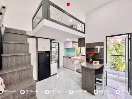  Căn hộ có gác xinh xắn – Ban công thoáng mát – Full nội thất – Nguyễn Minh Châu gần Aeon Tân Phú
