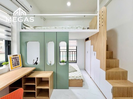 2 KHÔNG GIAN NGỦ MẶT TIỀN PHẠM VĂN ĐỒNG GẦN LUẬT CS2. VLU CS2,3. IUH