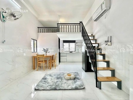 CHO THUÊ PHÒNG GIÁ RẺ - FULL NỘI THẤT - CỬA SỔ TRỜI NGAY NGUYỄN THÁI SƠN - ĐH VĂN LANG - IUH