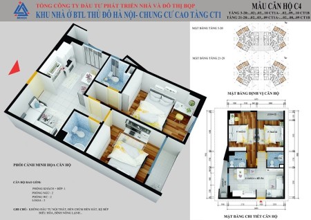 Cho thuê lâu dài căn hộ chung cư CT1B Yên Nghĩa, 7,5 triệu, 62 m2, đẹp, nhiều tiện ích Hot!