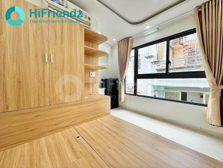 Cho thuê phòng FULL NT mới 100% 30m2 Cửa Sổ Rộng tại Trường Sa gần ĐH UEF, Hồng Bàng tiện qua Q1, Q3