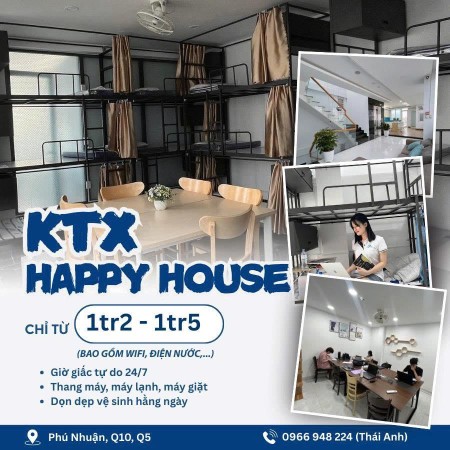 KÝ TÚC XÁ HAPPY HOUSE – Ở LÀ MÊ!!!