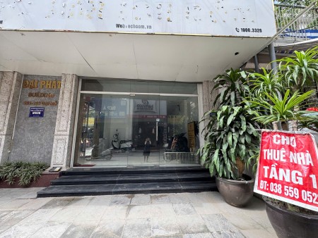  CHÍNH CHỦ CHO THUÊ TẦNG 1 MẶT ĐƯỜNG – ĐẠI MỖ, NAM TỪ LIÊM – VỊ TRÍ SIÊU ĐẮC ĐỊA 