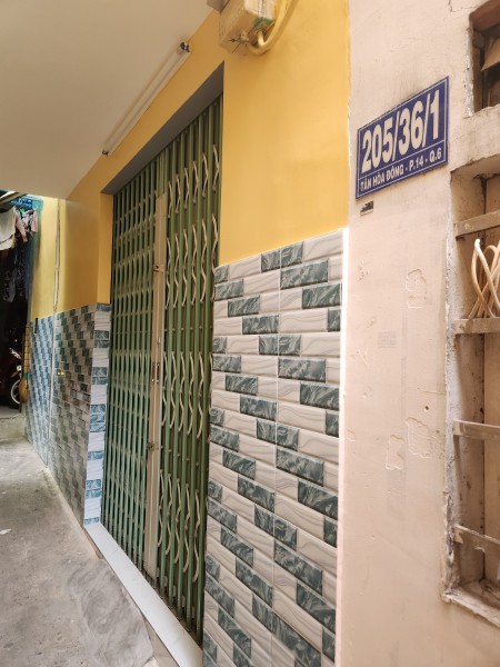 Chính chủ cho thuê nhà mới 36m2,Giá : 5tr8₫/tháng. Tân Hòa Đông,Phường 14,Quận 6.