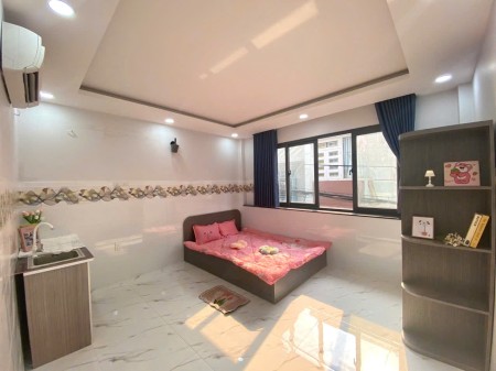 STUDIO FULL NỘI THẤT BANCOL OR CỬA SỔ NGAY NGÃ BỐN XÃ, CHỢ LÊ VĂN QUỚI