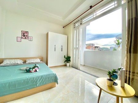 Cho thuê phòng trọ mới-Ban công-35m2-Full NT - Gần đại học Công nghiệp, Văn Lang,...