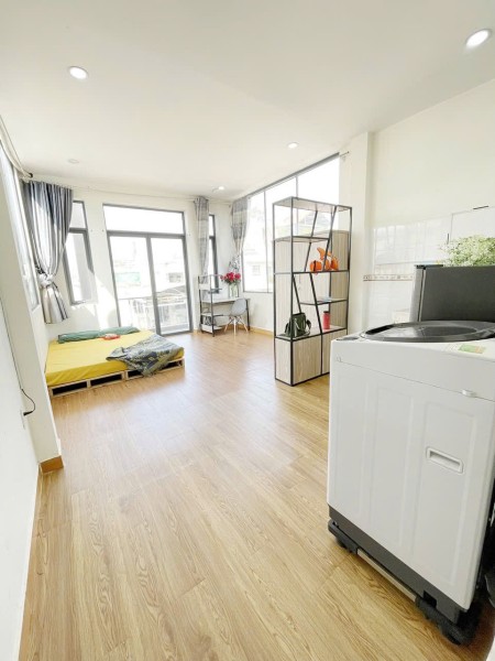 PHÒNG RỘNG 45m2 FULL NT BAN CÔNG ĐƯỜNG PHAN VĂN TRỊ GẦN ĐẠI HỌC VĂN LANG, CÔNG NGHIỆP
