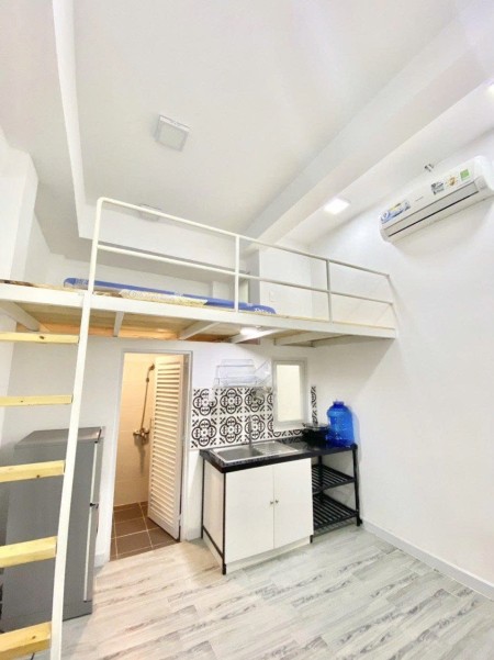  Phòng có gác, 25m2 Full NT, Chu Văn An gần Ngã Tư Hàng