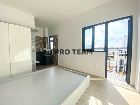 Phòng studio full nội thất có bancol thoáng gần ngã tư Hàng Xanh tại Xô Viết Nghệ Tĩnh Bình Thạnh
