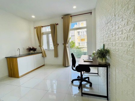 Chdv cát lái gần citisoho dt 40m2 1pn 1pk full ntGiá 5tr2 ban công