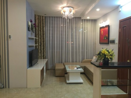 Cho thuê căn hộ 2 ngủ, 2 vệ sinh, đủ đồ xịn.