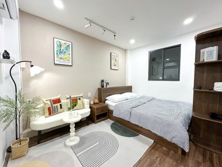 Căn hộ Studio vách ngăn full nội thất Trần Hưng Đạo Quận 5