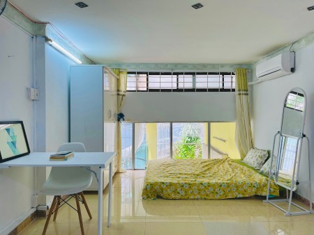Cho thuê phòng 30m2 full nội thất – gần Etown Cộng Hòa, chợ Hoàng Hoa Thám – Tân Bình
