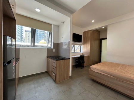 PHÒNG STUDIO CỬA SỔ FULL NỘI THẤT GẦN LOTTE, Sunrise, Gần TDTU, NTTU, ĐH UFM, RMIT