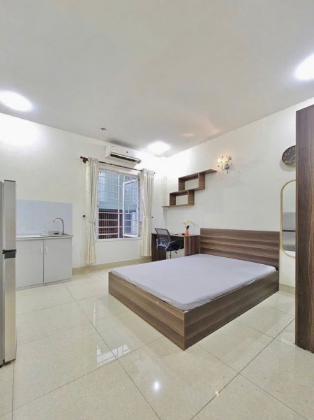 CHO THUÊ PHÒNG FULL NỘI THẤT CỬA SỔ LỚN THOÁNG MÁT Ở BÌNH THẠNH GIÁP QUẬN 1, QUẬN 3 - LH: 0334998413