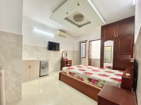 CHO THUÊ PHÒNG FULL NỘI THẤT MẶT TIỀN TRƯỜNG CHINH