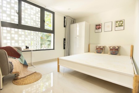 Cho Thuê Phòng Cửa Sổ Lớn, full Nội Thất Hiện Đại gần cầu Bông, giáp Q1, Phú Nhuận