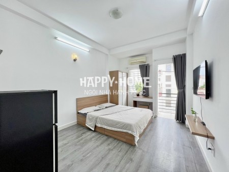 Cho thuê phòng ban công Trần Quang Diệu quận 3 hẻm thông Trường Sa gần coopmart Nhiêu Lộc,UEH, ĐH Mở