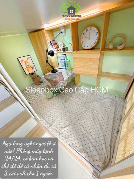 ⭐SLEEPBOX CAO CẤP QUẬN 12 – CHO SINH VIÊN & NGƯỜI ĐI LÀM⭐