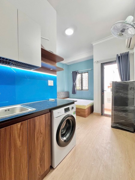 Phòng Trọ Mới Xây Full Nội Thất Máy Giặt Riêng Bùi Hữu Nghĩa - Gần chợ Bà Chiểu -Giáp Q1 0773443410