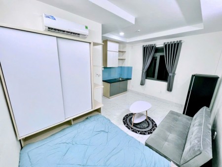 CHO THUÊ CĂN HỘ STUDIO PHAN XÍCH LONG 33M2 CỬA SỔ LỚN, FULL NỘI THẤT, PHÒNG THOÁNG GIÁP BÌNH THẠNH