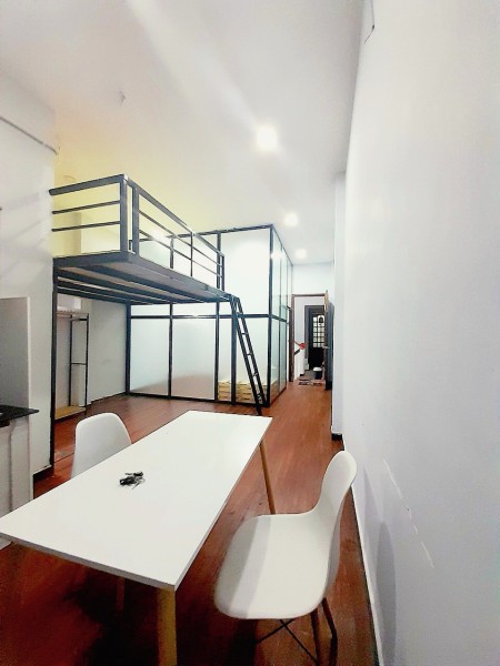 Pass phòng trọ (40m2) một gác lửng và 1 phòng lớn