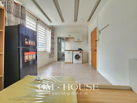 Cho Thuê Phòng Mới_Full nội thất, Máy giặt riêng có cửa sổ trời_Bình Thạnh gần Chợ Bà Chiểu, giáp Q1