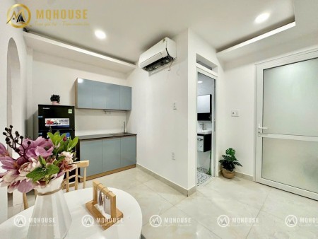 Cho thuê 1PN đầy đủ nội thất có cửa sổ lấy viê trời siêu thoáng tại quận Tân Bình