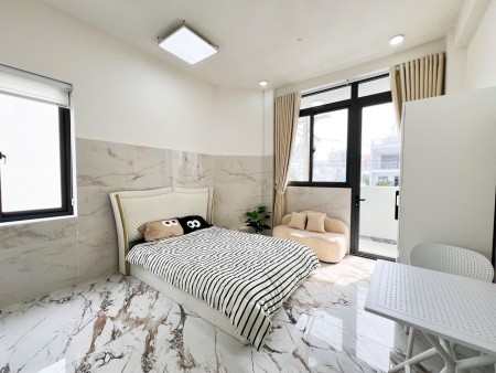 CHO THUÊ CHDV 1PN FNT CAO CẤP BANCON TO MG RIÊNG GẦN ĐH TDT-RMIT-NTT SÁT LOTTE DỄ ĐI Q4Q1Q8