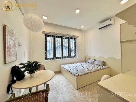 Cho thuê căn hộ Full nội thất, ban công cửa sổ thoáng mát - Nguyễn Thị Nhỏ, Tân Bình
