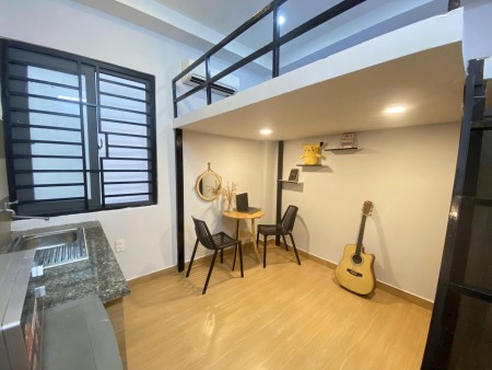 Cho Thuê Duplex 35m2 ngay Hoàng Hoa Thám – Bình Thạnh - Full Nội Thất – Gác Cao Rộng 