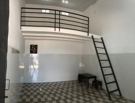 Phòng trọ gác 23m² giá 1,5 triệu/tháng trung tâm Long Điền, gần CĐ Dầu khí, an ninh, riêng tư