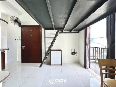 Phòng trọ có gác và ban công full nội thất ngay giữa trung tâm Tân Phú