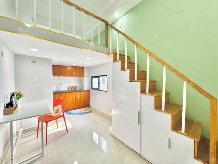 CHO THUÊ PHÒNG CÓ GÁC MỚI - FULL NỘI THẤT BÌNH THẠNH GẦN NGÃ TƯ HÀNG XANH, HVCB