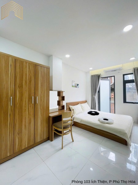 CHO THUÊ STUDIO BAN CÔNG – CỬA SỔ THOÁNG – FULL NỘI THẤT – ĐƯỜNG ÍCH THIỆN, PHƯỜNG TÂN THÀNH, QUẬN T