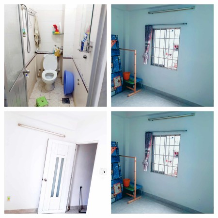 Cho Thuê Phòng Q3,cửa sổ nệm quạt.1tr6 2tr5
