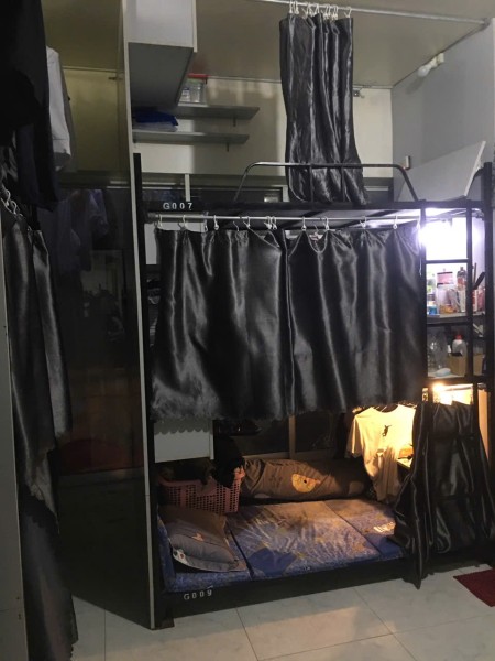CHO THUÊ KÝ TÚC XÁ BÌNH DÂN - GIÁ RẺ, QUẠN 10 CHỈ 650K/GIƯỜNG