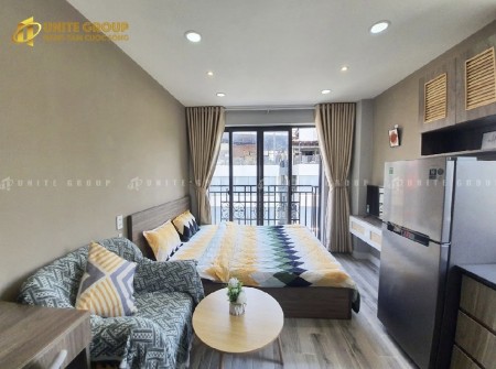 Cho Thuê Phòng Ban công, Full nội thất hiện đại, có thang máy_Phú Nhuận giáp Q1, Q3, Bình Thạnh