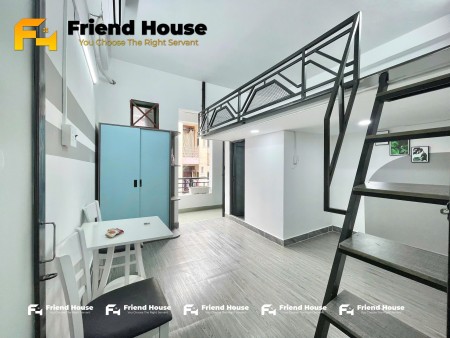 Phòng trọ có gác full nội thất ban công tách bếp ngay Cityland Park Hills
