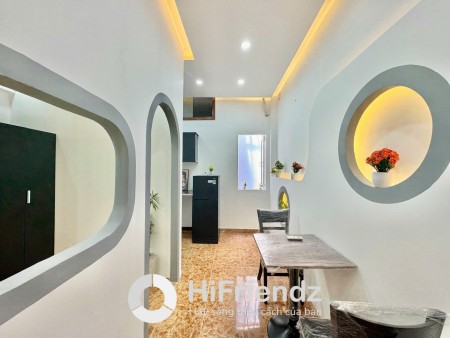  Căn hộ 1PN tách bếp – Full nội thất – Cửa sổ giếng trời – Gần Cộng Hòa & Etown
