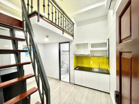 CHO THUÊ CHDV STUDIO TÁCH BẾP BAN CÔNG FULL NỘT THẤT 60M2 - GẦN PHÚ MỸ HƯNG, KCX, CRESENTMALL, Q1