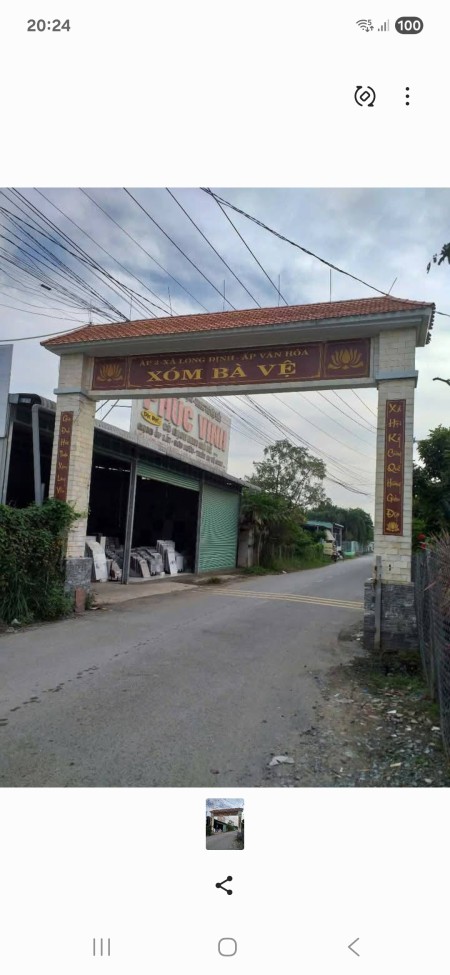 Cho Thuê phòng trọ Xóm Bà Vệ,Ấp 3, Long Định, Cần Đước, Long An
