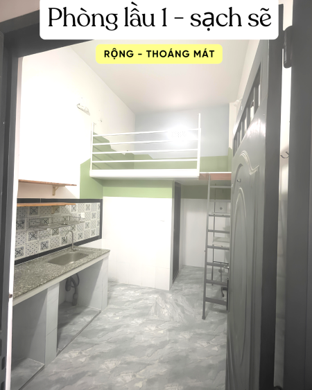 PHÒNG ĐẸP, CỬA SỔ, LẦU TRỆT SẠCH SẼ NGAY ĐH CÔNG NGHIỆP CS2 7P ĐI XE (GIÁ 2TR8 - 3TR3)